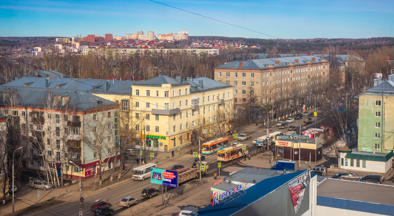 Томск — Троллейбусные линии, конечные