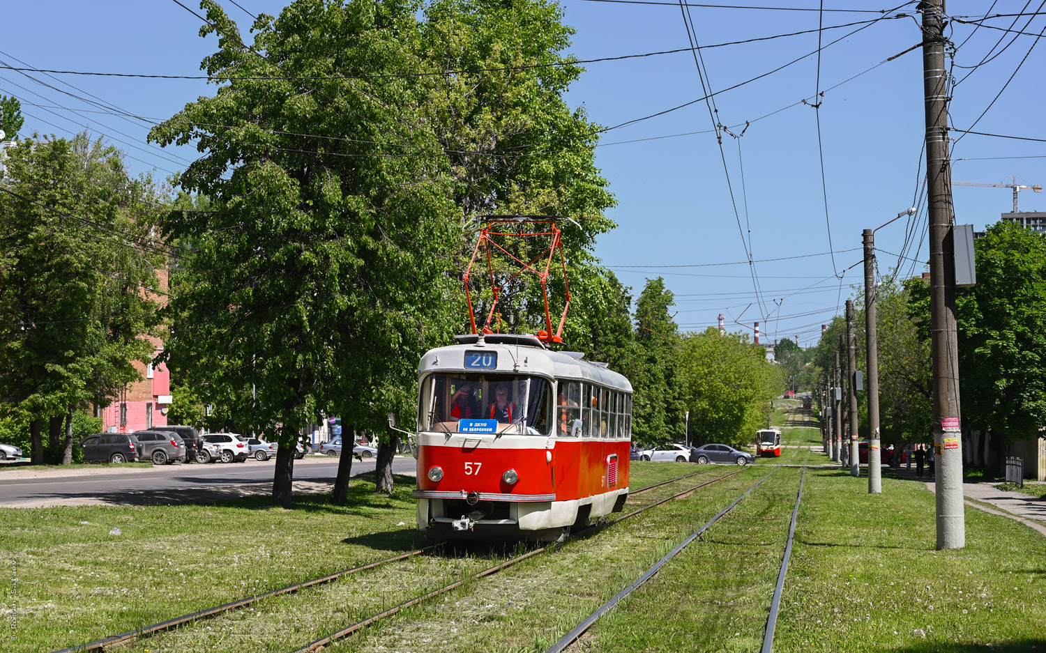 Тула, Tatra T3SU (двухдверная) № 57