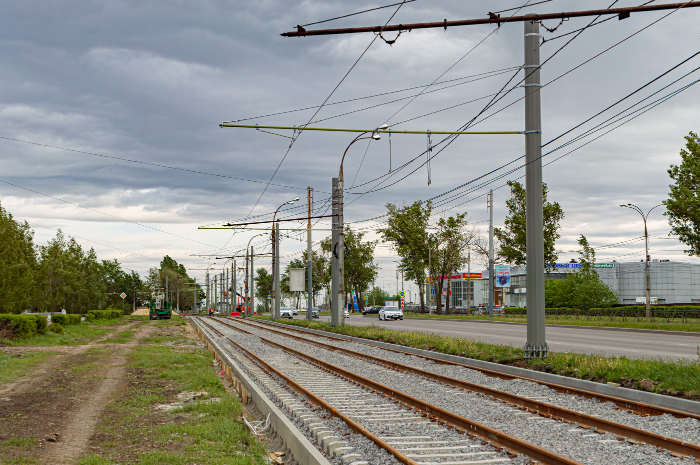 Липецк — Ремонт трамвайных путей в рамках концессионного соглашения