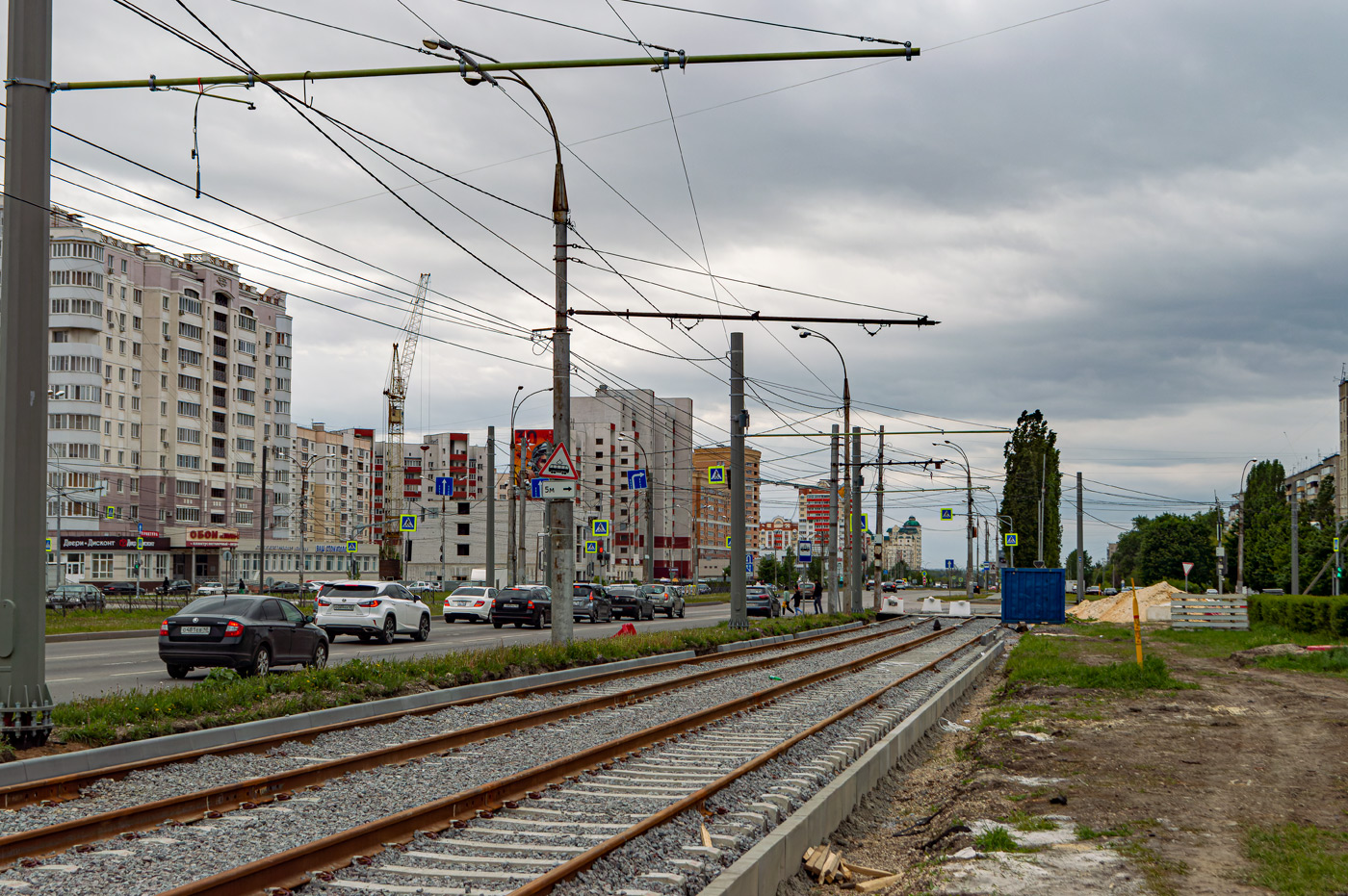 Липецк — Ремонт трамвайных путей в рамках концессионного соглашения