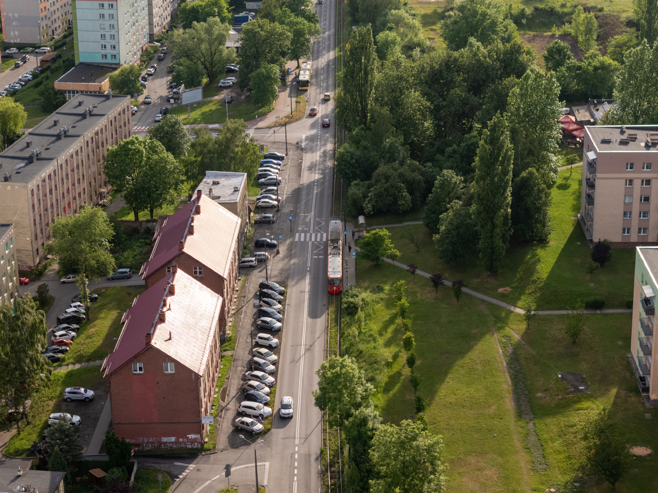 Верхнесилезская агломерация, Duewag Pt № 901; Верхнесилезская агломерация — Трамвайные линии и инфраструктура