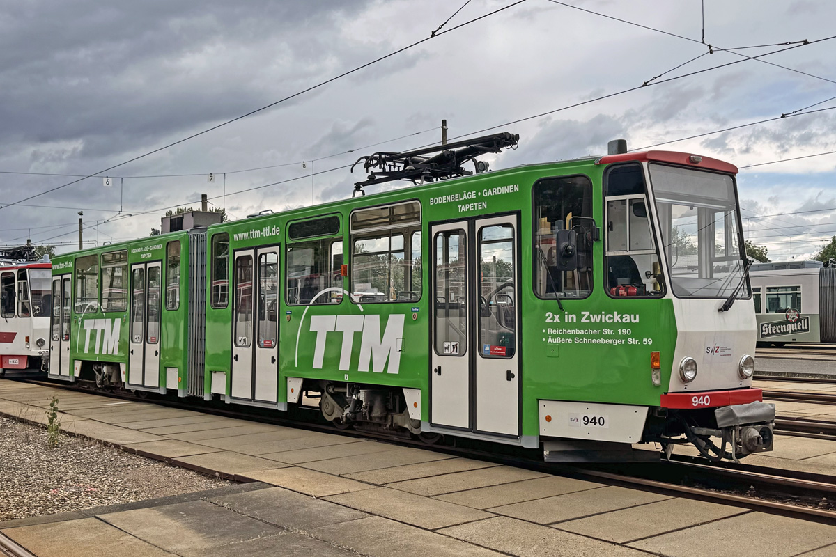Цвиккау, Tatra KT4DMC № 940