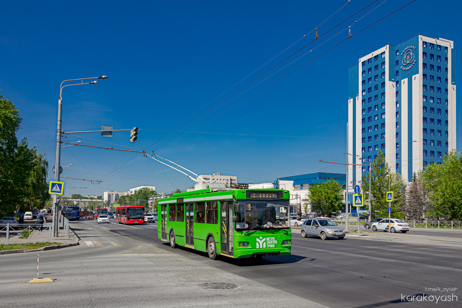 Казань, Тролза-5275.03 «Оптима» № 1443