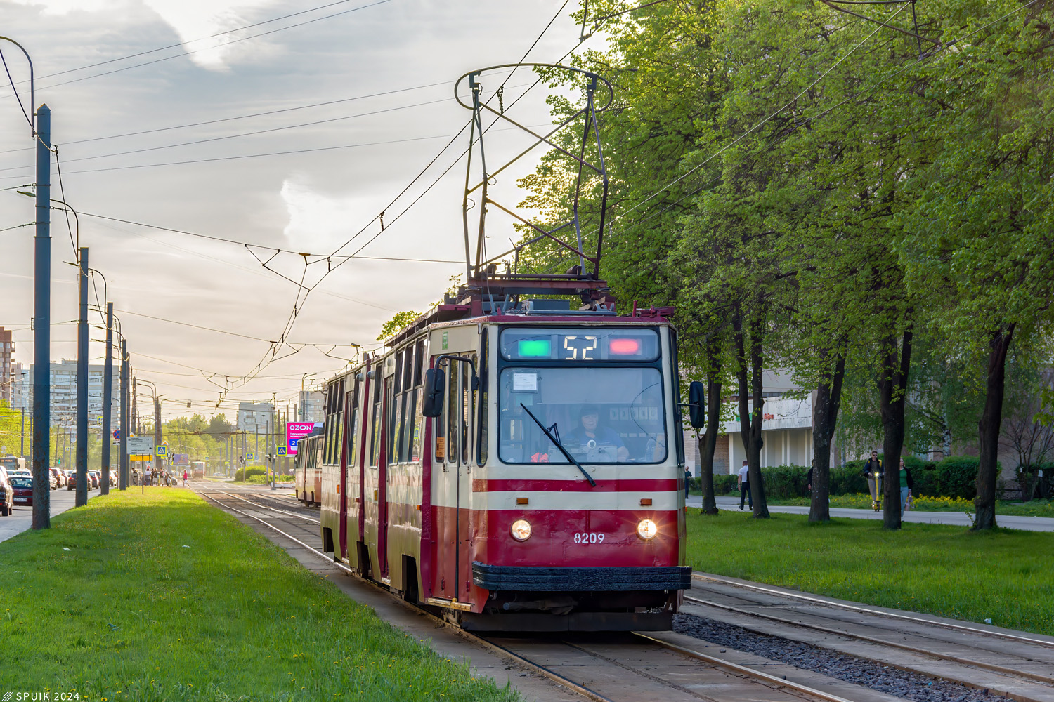Санкт-Петербург, ЛВС-86К № 8209