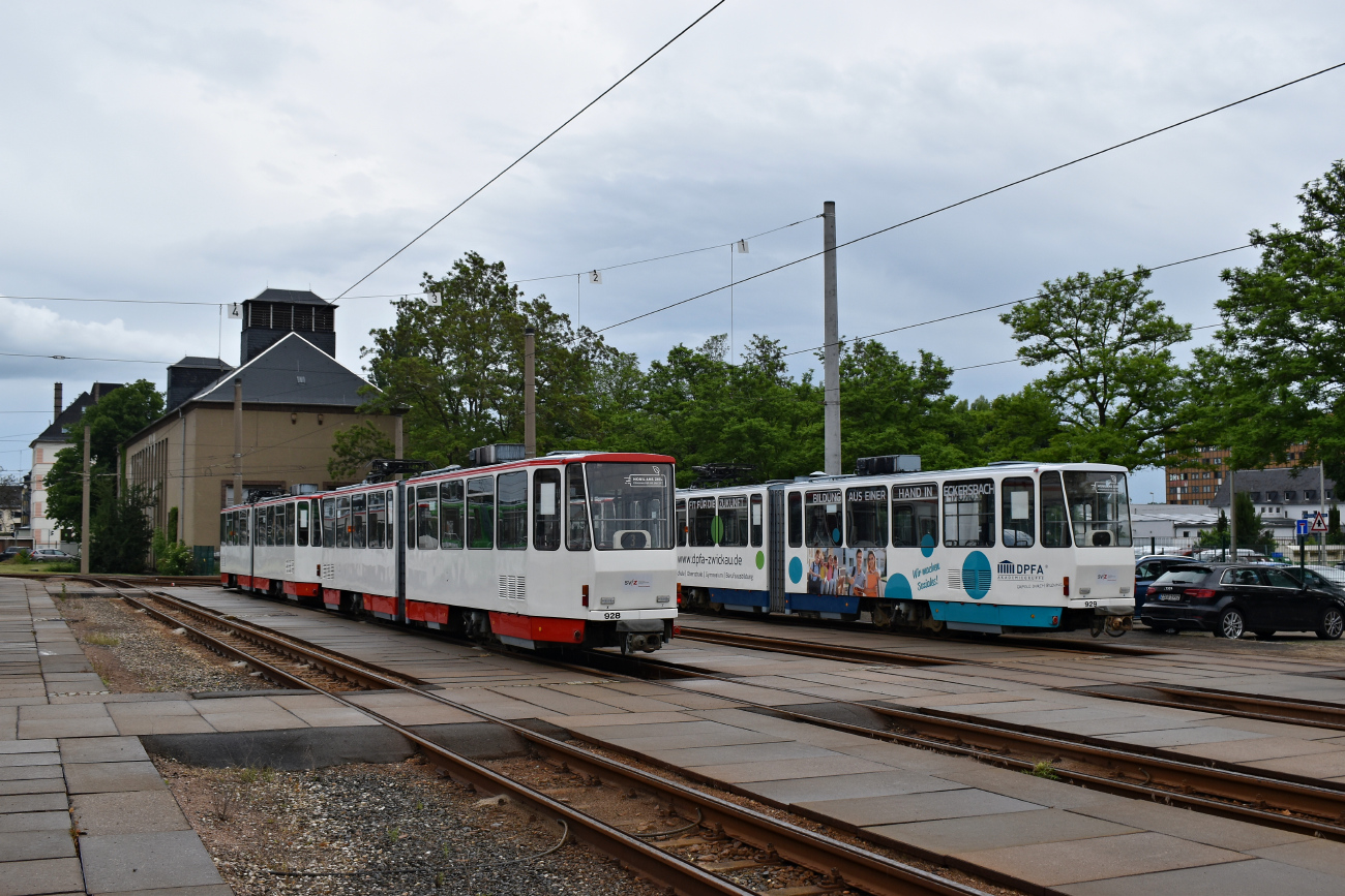 Цвиккау, Tatra KT4DMC № 928