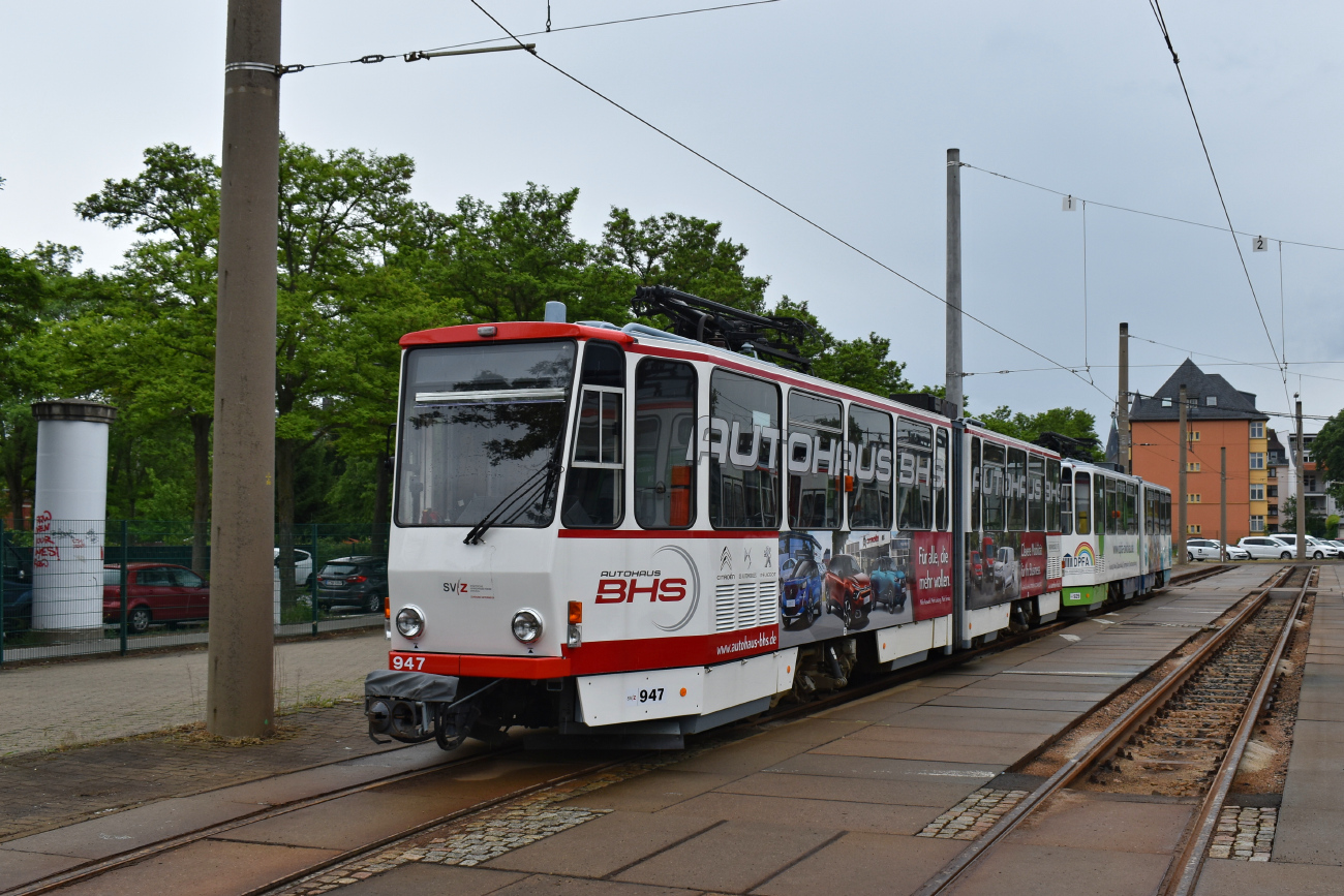 Цвиккау, Tatra KT4DMC № 947