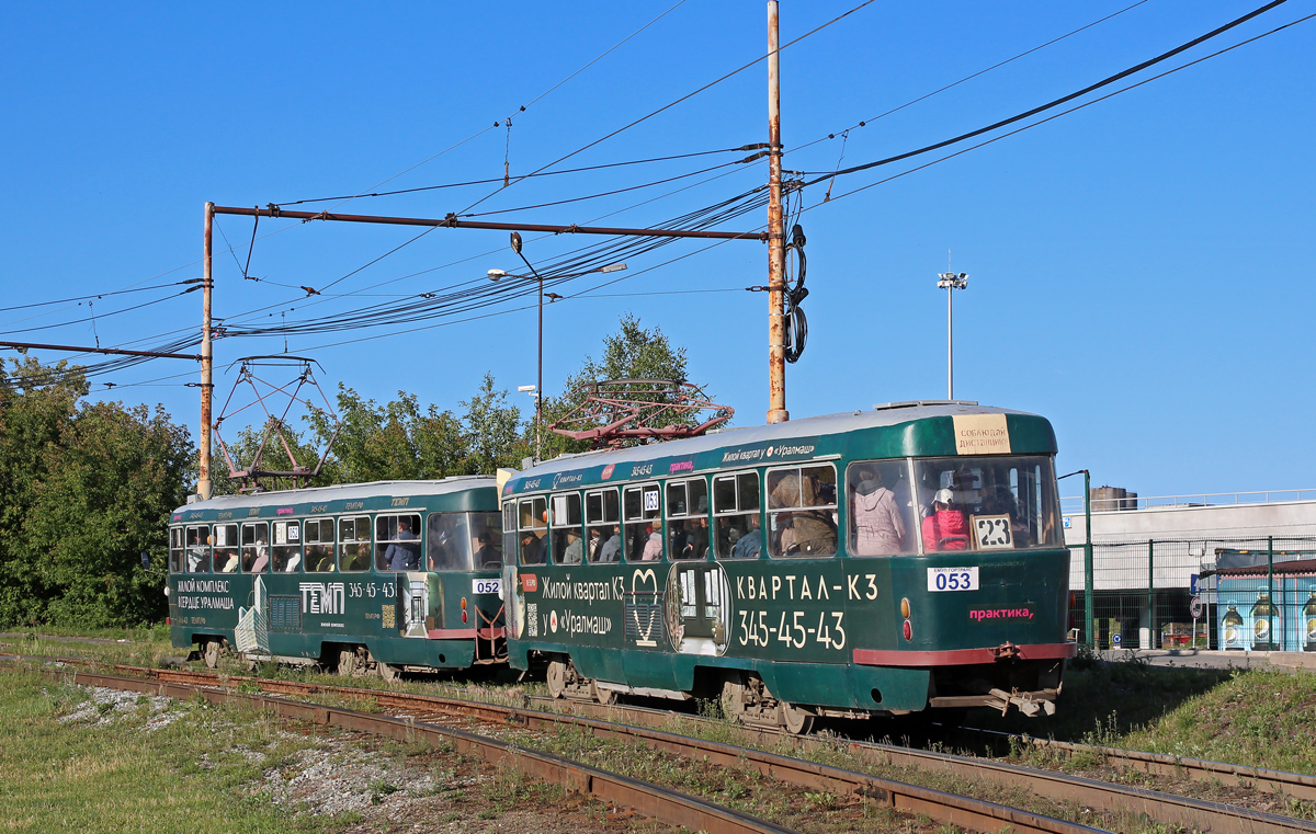 Екатеринбург, Tatra T3SU № 053