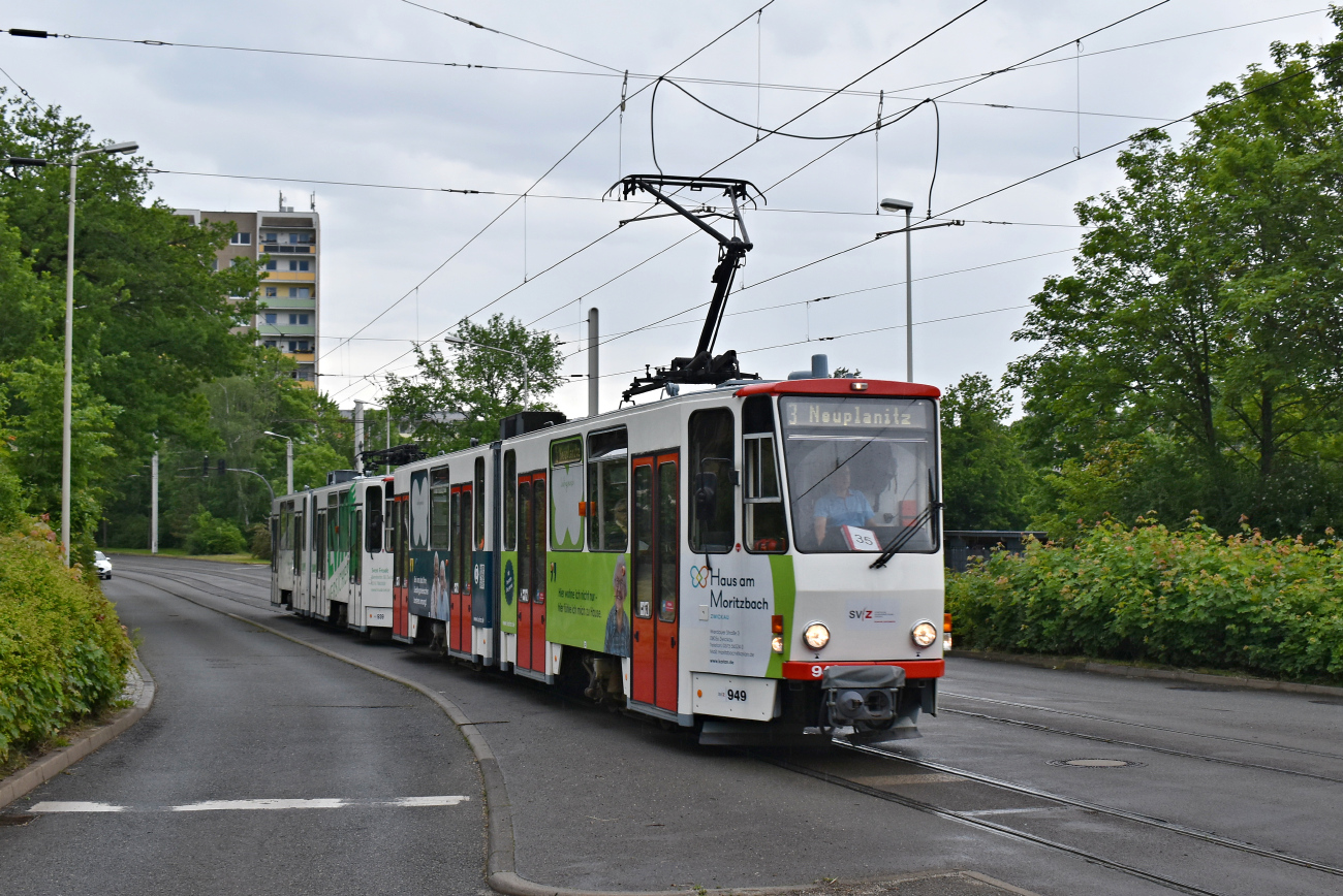 Цвиккау, Tatra KT4DMC № 949