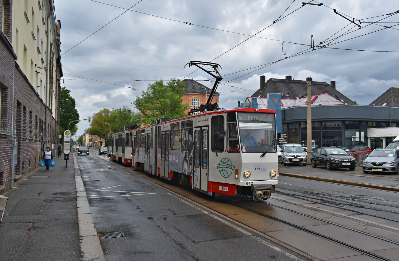 Цвиккау, Tatra KT4DMC № 942