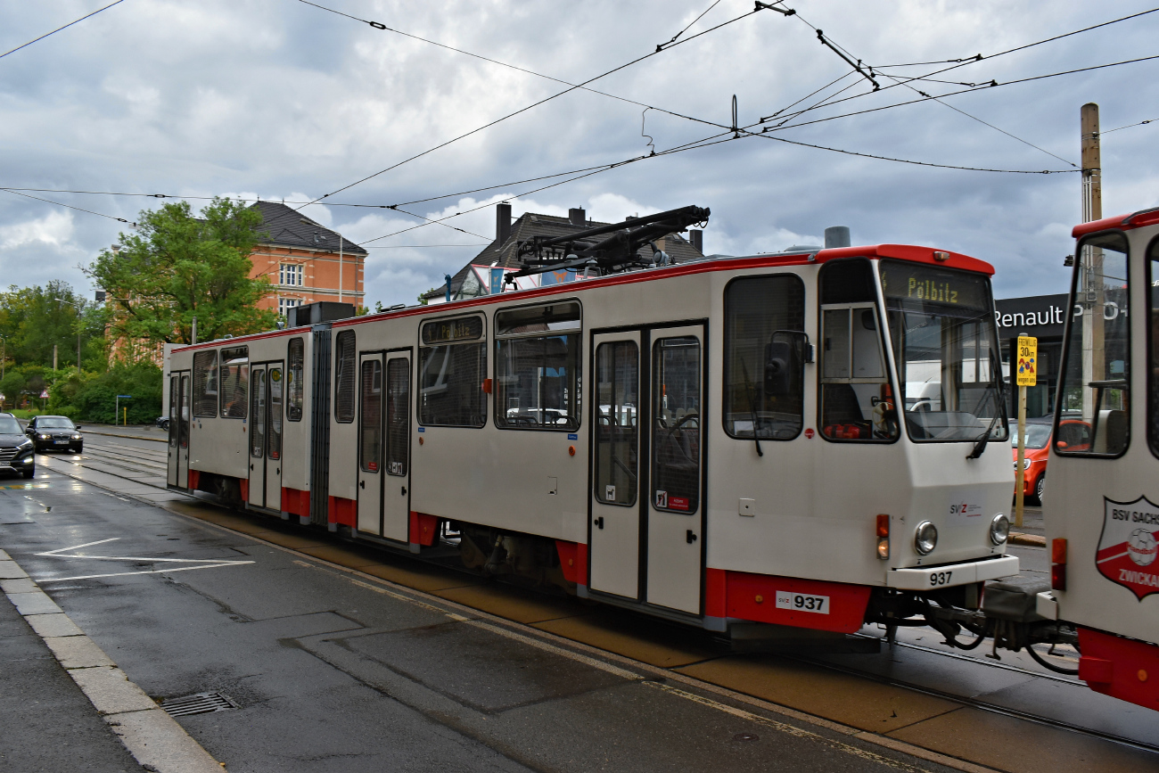 Цвиккау, Tatra KT4DMC № 937