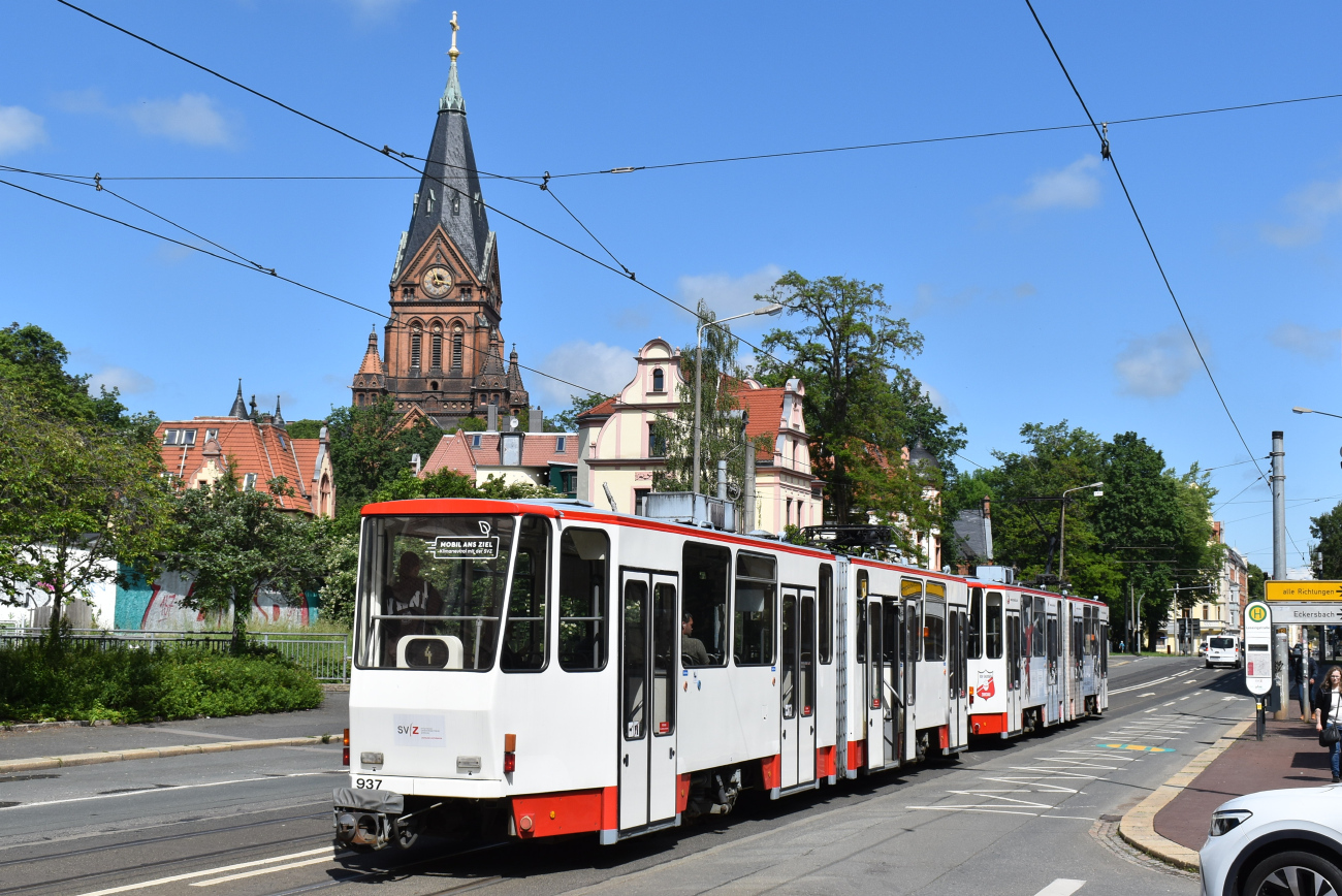 Цвиккау, Tatra KT4DMC № 937