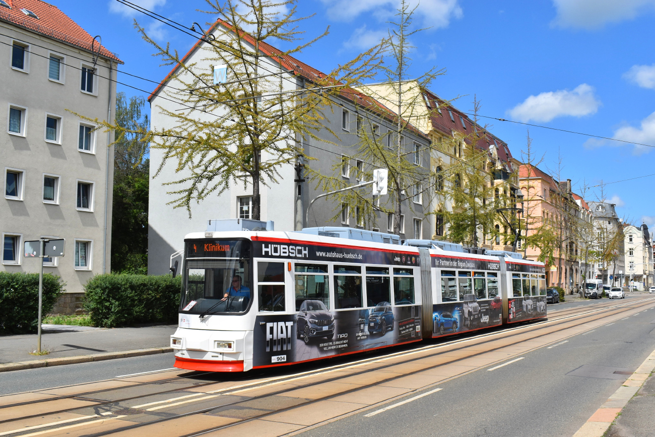 Zwickau, AEG GT6M Nr. 904