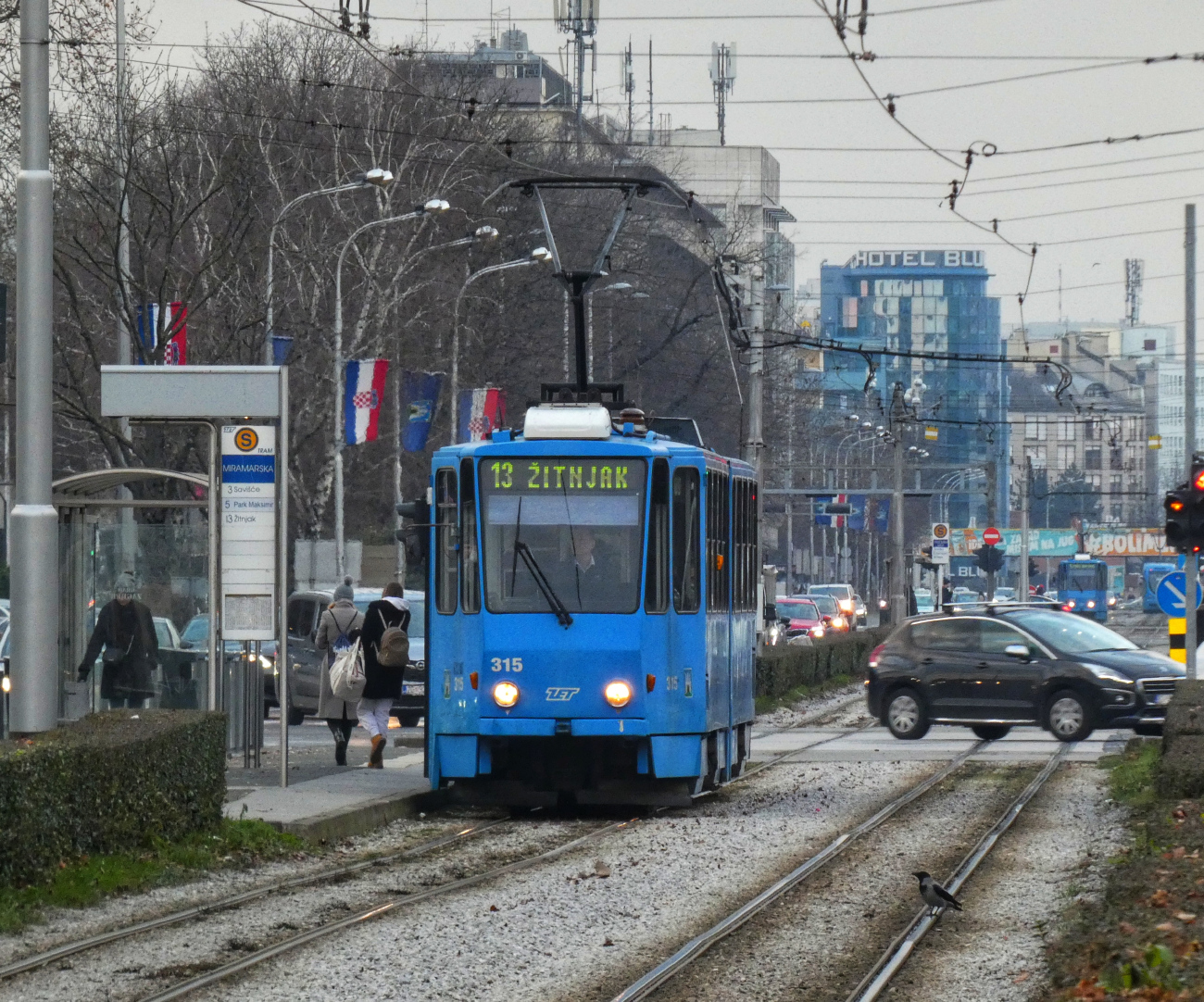 Загреб, Tatra KT4YU № 315