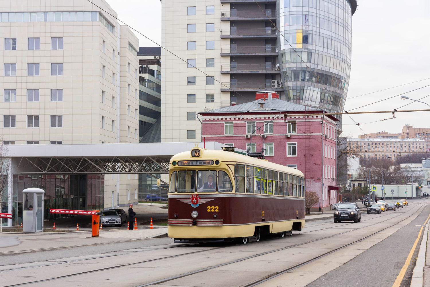 Moskau, RVZ-6 Nr. 222; Moskau — Celebrating the 125th anniversary of the Moscow tram (parade rehearsals on 03/29/2024 and 04/03/2024, parade and tram exhibition on 04/06/2024)