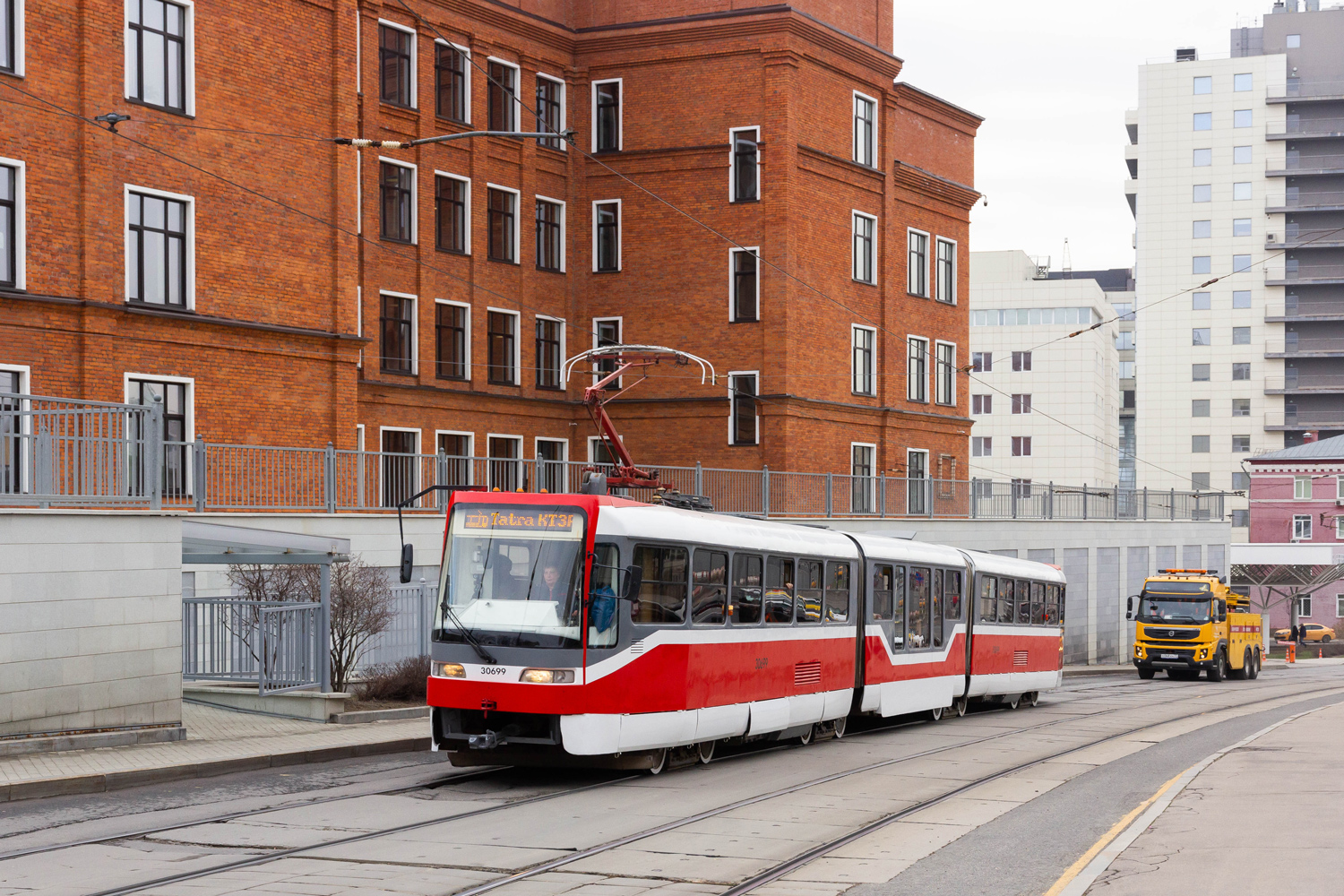 Москва, Tatra KT3R № 30699; Москва — Празднование 125-летия Московского трамвая (репетиции парада 29.03.2024 и 03.04.2024, парад и выставка трамваев 06.04.2024)