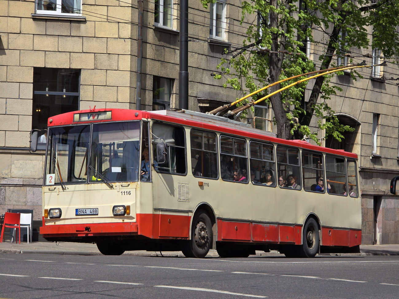 Vilnius, Škoda 14Tr11/6 č. 1116
