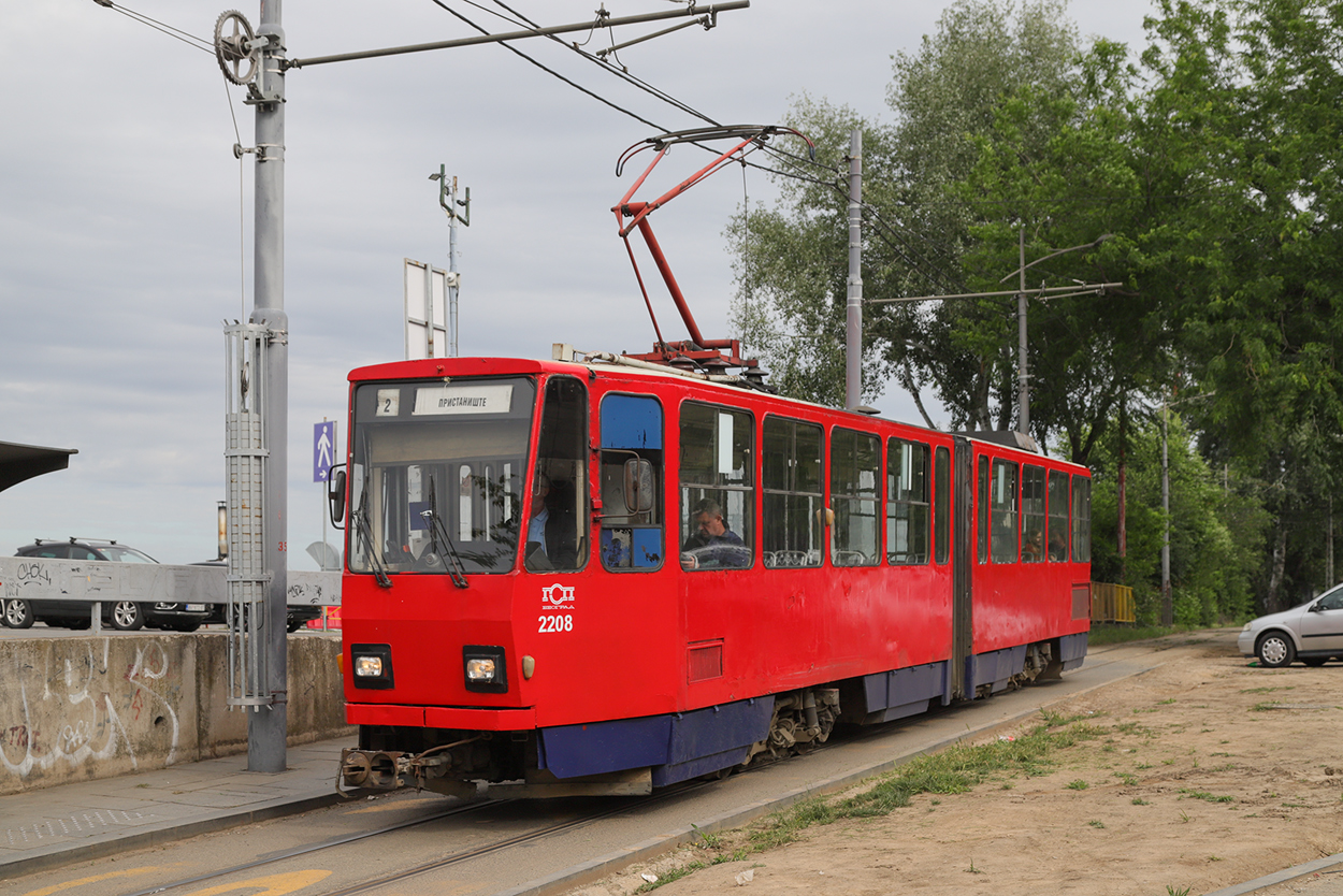 Белград, Tatra KT4YU № 2208