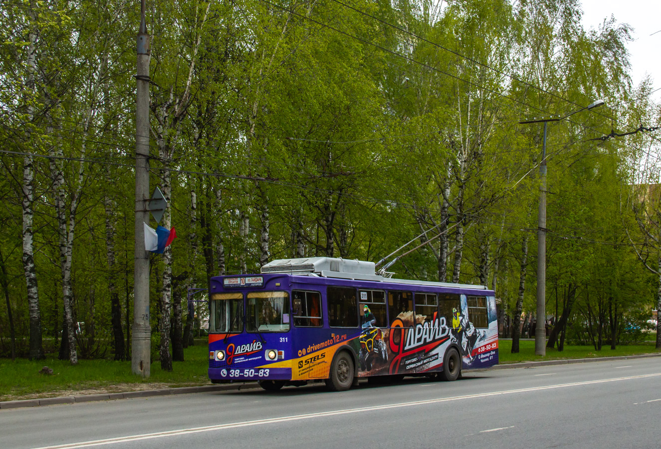 Joškar-Ola, ZiU-682GM1 (with double first door) № 311