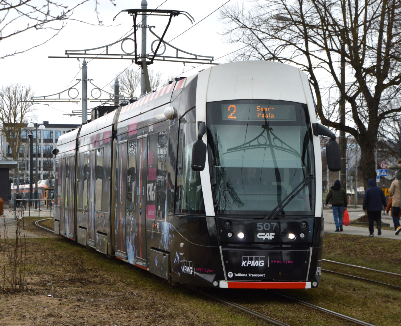 Tallinn, CAF Urbos AXL N°. 507