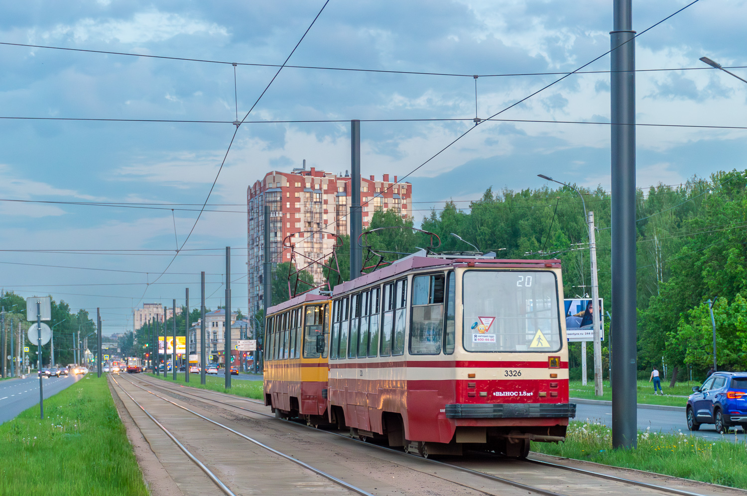 Санкт-Петербург, 71-134К (ЛМ-99К) № 3326
