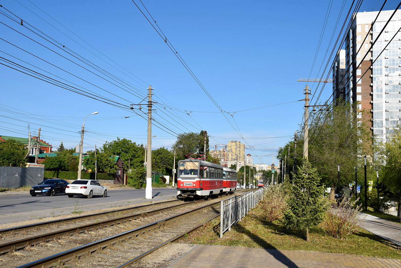 Волгоград, Tatra T3SU мод. ВЗСМ № 2608
