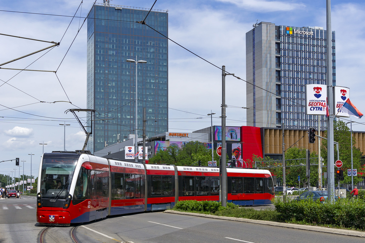 Белград, CAF Urbos 3 № 81522 (1522)