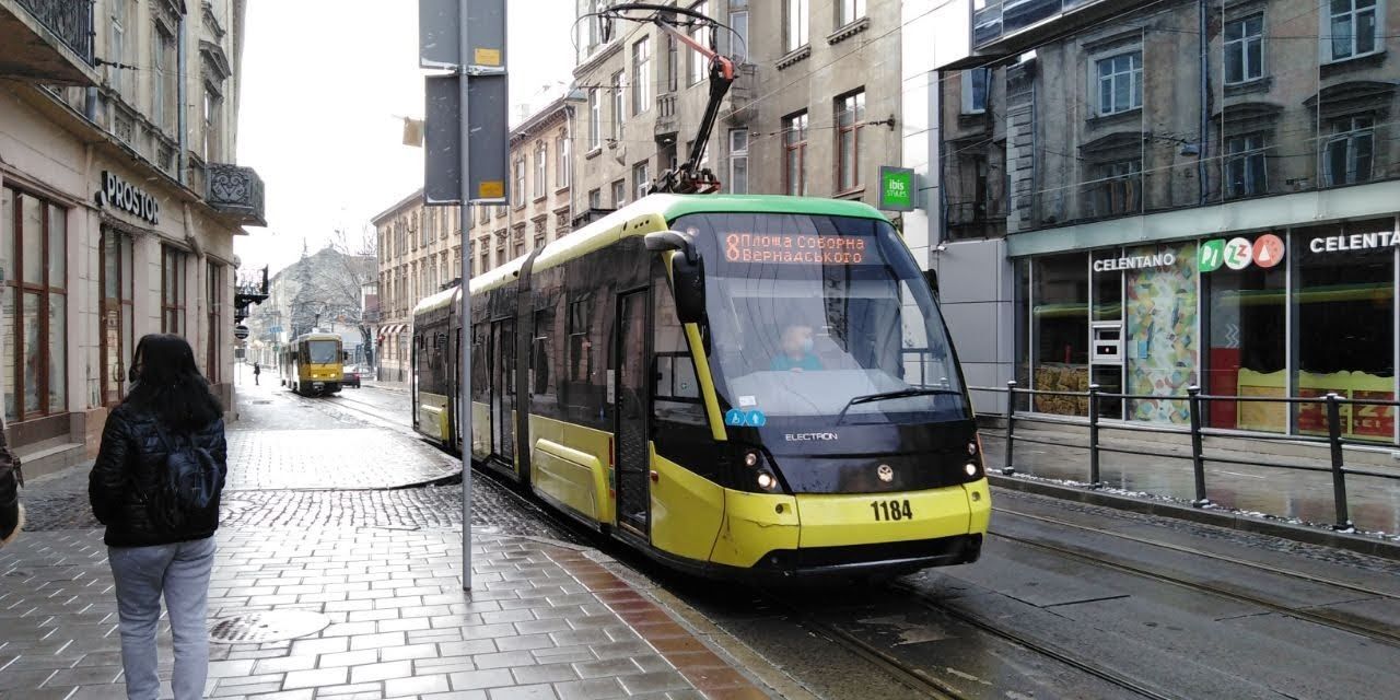 Львов, Electron T3L44 № 1184