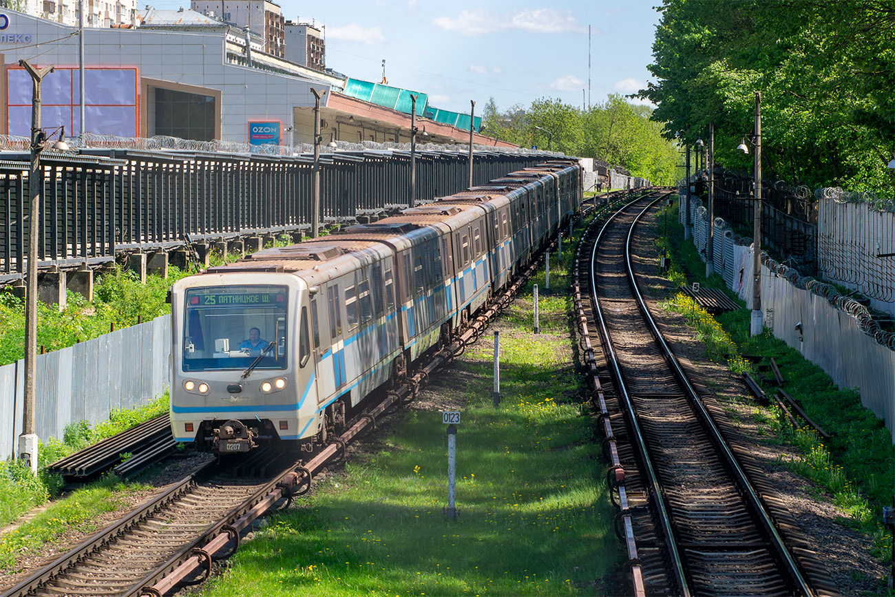 Москва, 81-740.4 «Русич» № 0207