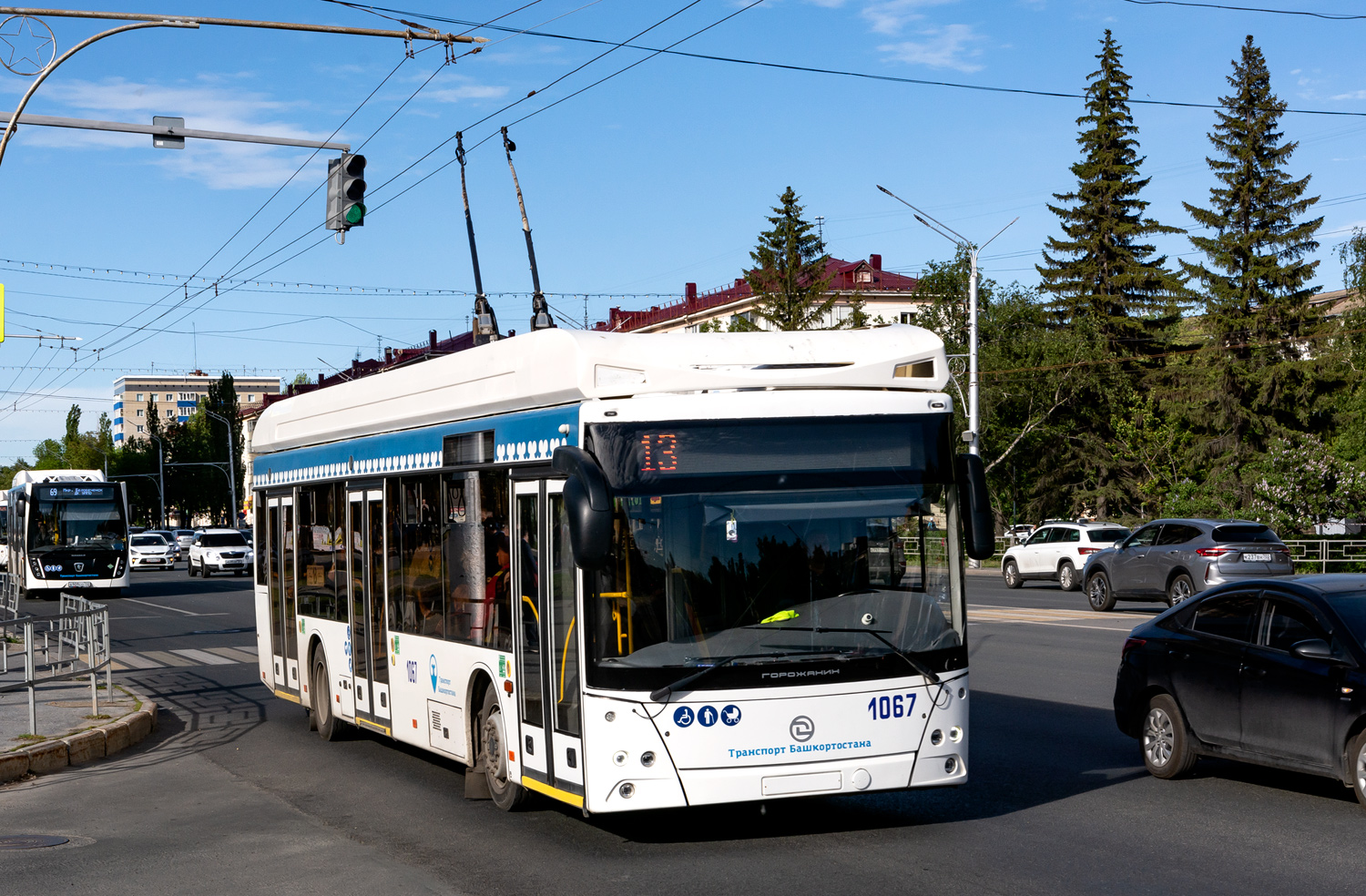 Уфа, УТТЗ-6241.01 «Горожанин» № 1067