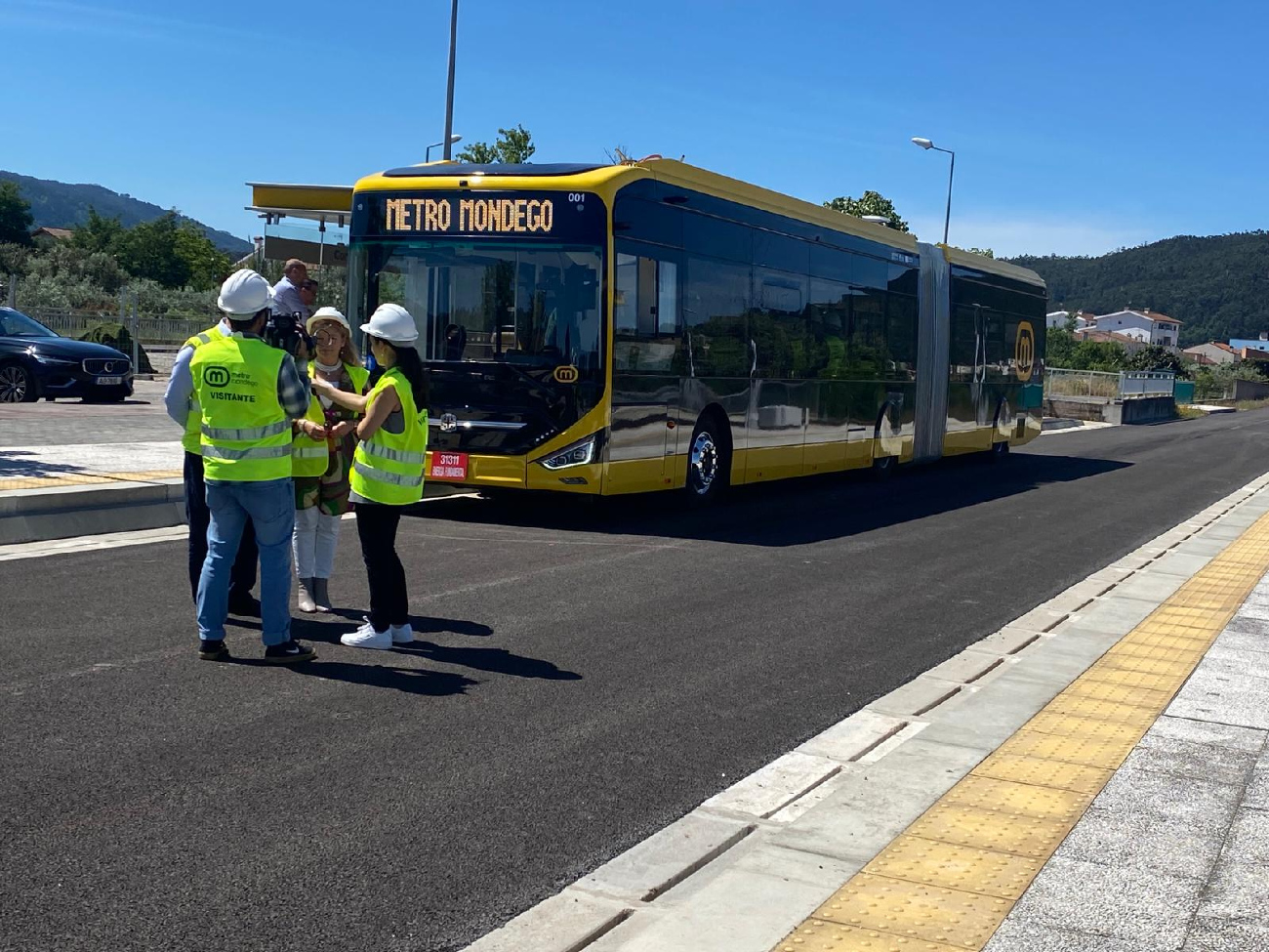 Коимбра — Разные фотографии; Коимбра — Строительство Metro Mondego