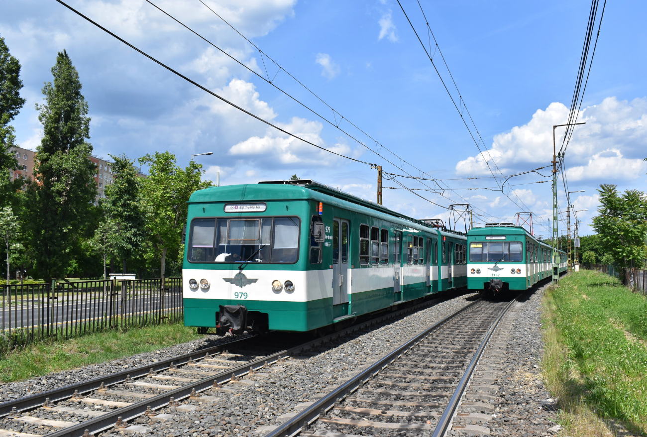 Будапешт, LEW M X A № 979; Будапешт, LEW M X A № 1137