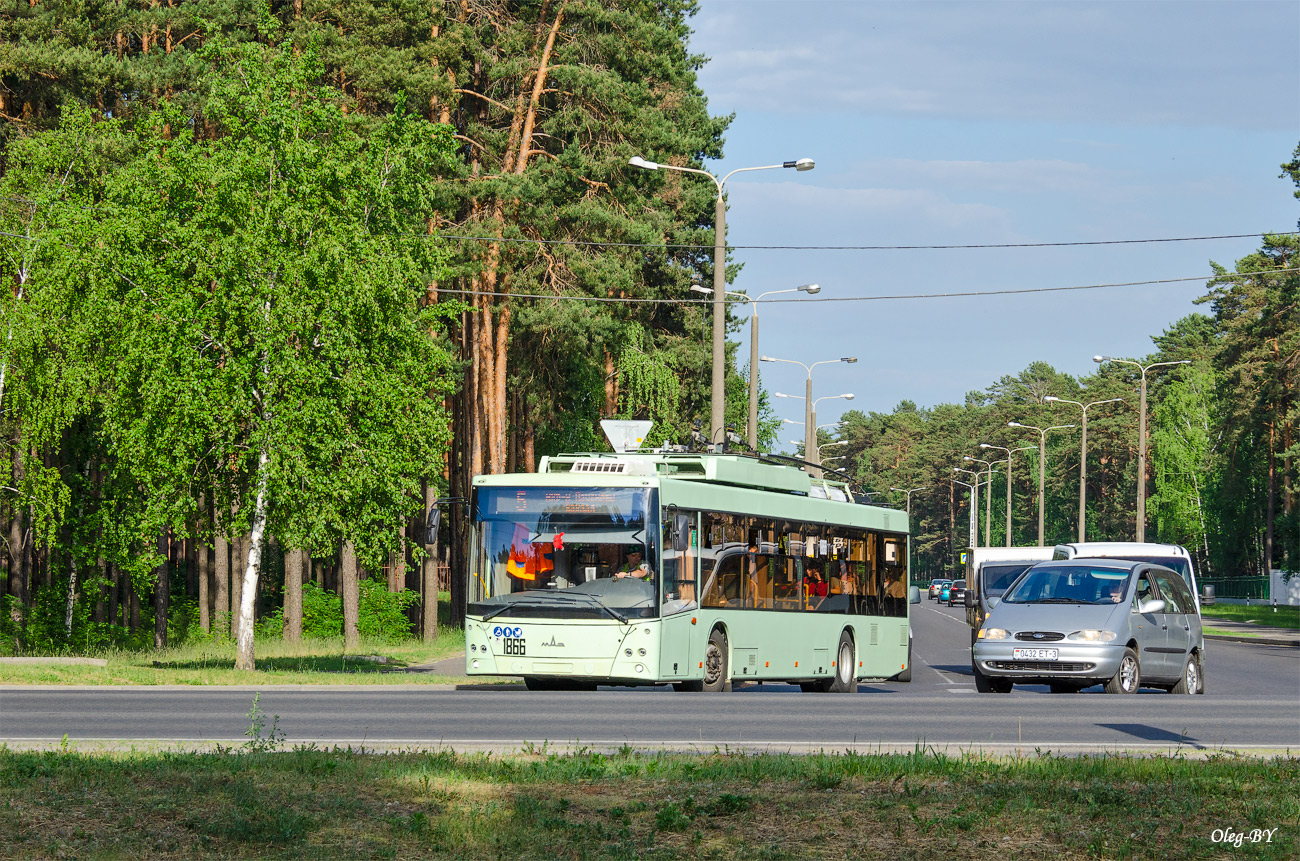 Гомель, МАЗ-203Т70 № 1866; Гомель — Движение на участках с использованием автономного хода