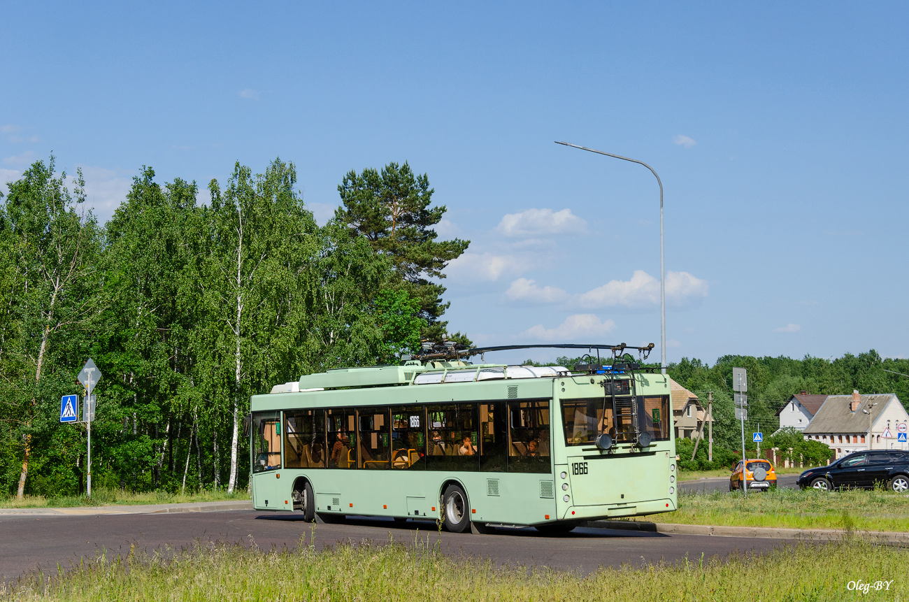 Homiel, MAZ-203T70 № 1866; Homiel — Traffic on sections using autonomous running