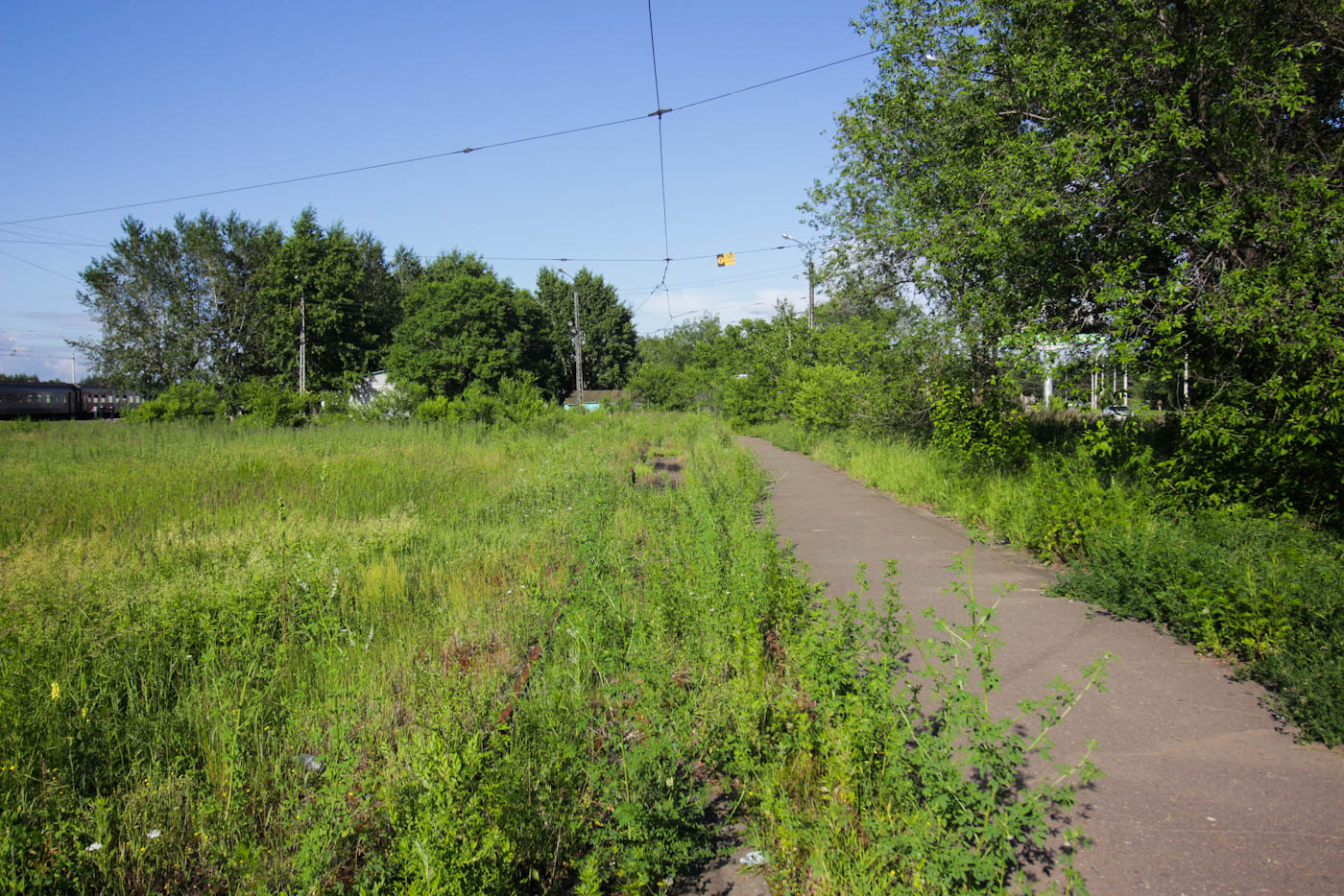 Комсомольск-на-Амуре — Законсервированное трамвайное хозяйство (с 01.10.2018); Комсомольск-на-Амуре — Трамвайные линии и инфраструктура