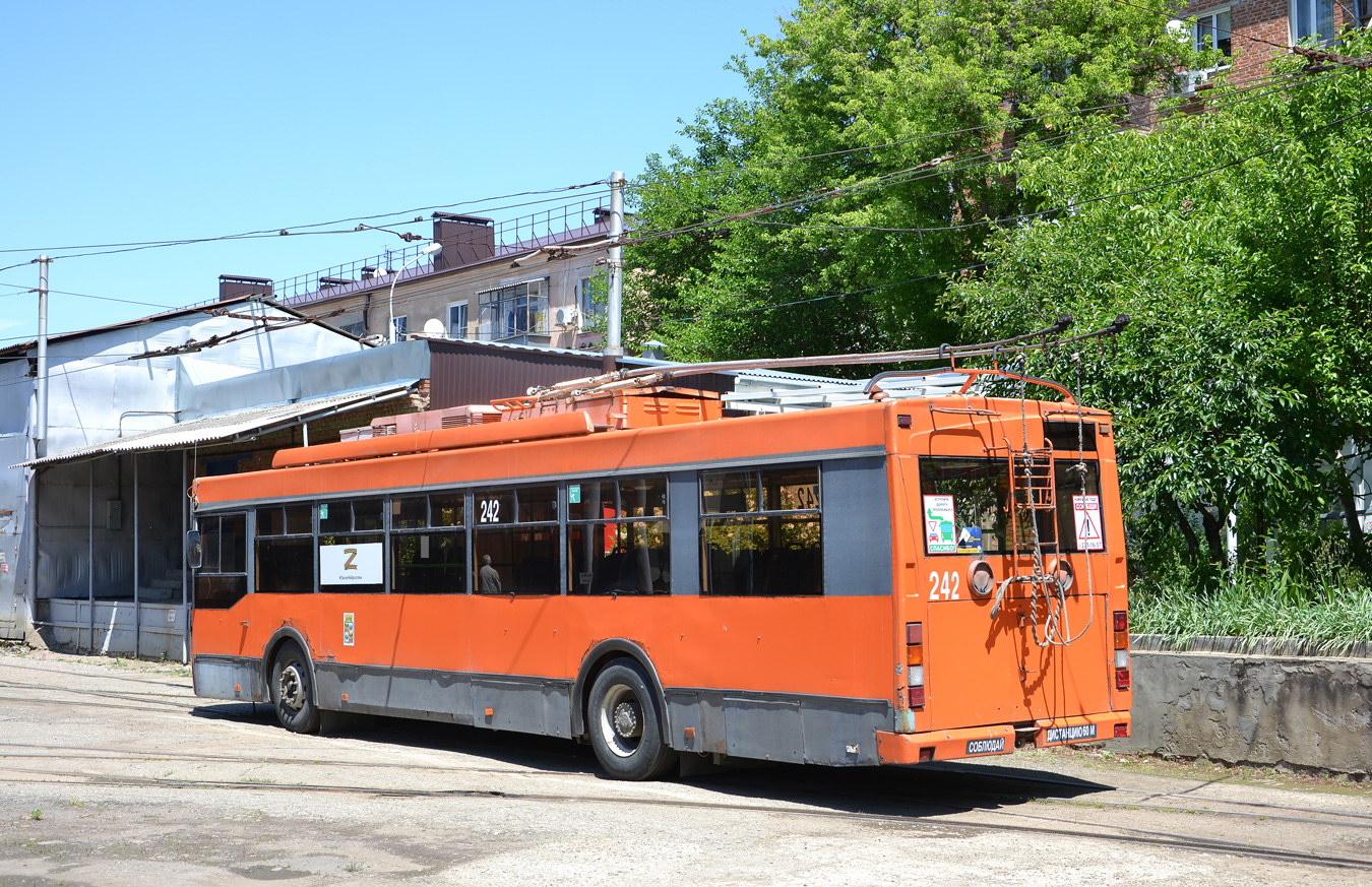 Краснодар, Тролза-5275.05 «Оптима» № 242 Краснодар, Тролза-5275.05 «Оптима» № 242