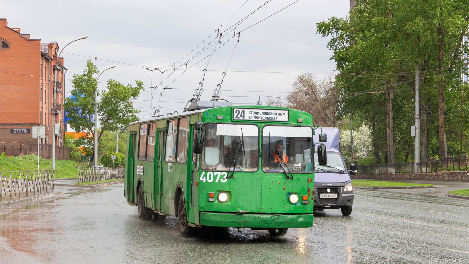 Новосибирск, ЗиУ-682В-012 [В0А] № 4073