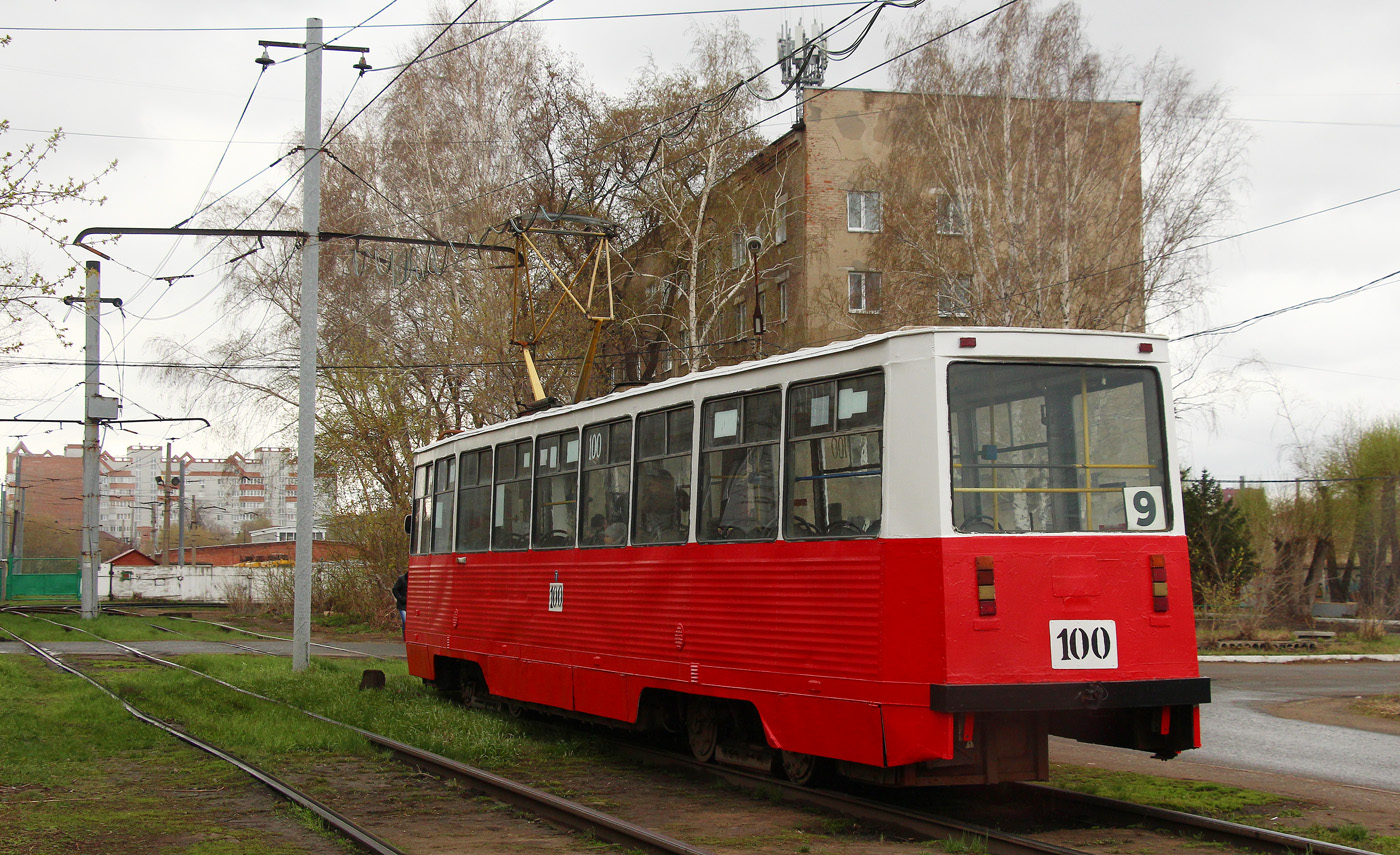 Омск, 71-605 (КТМ-5М3) № 100