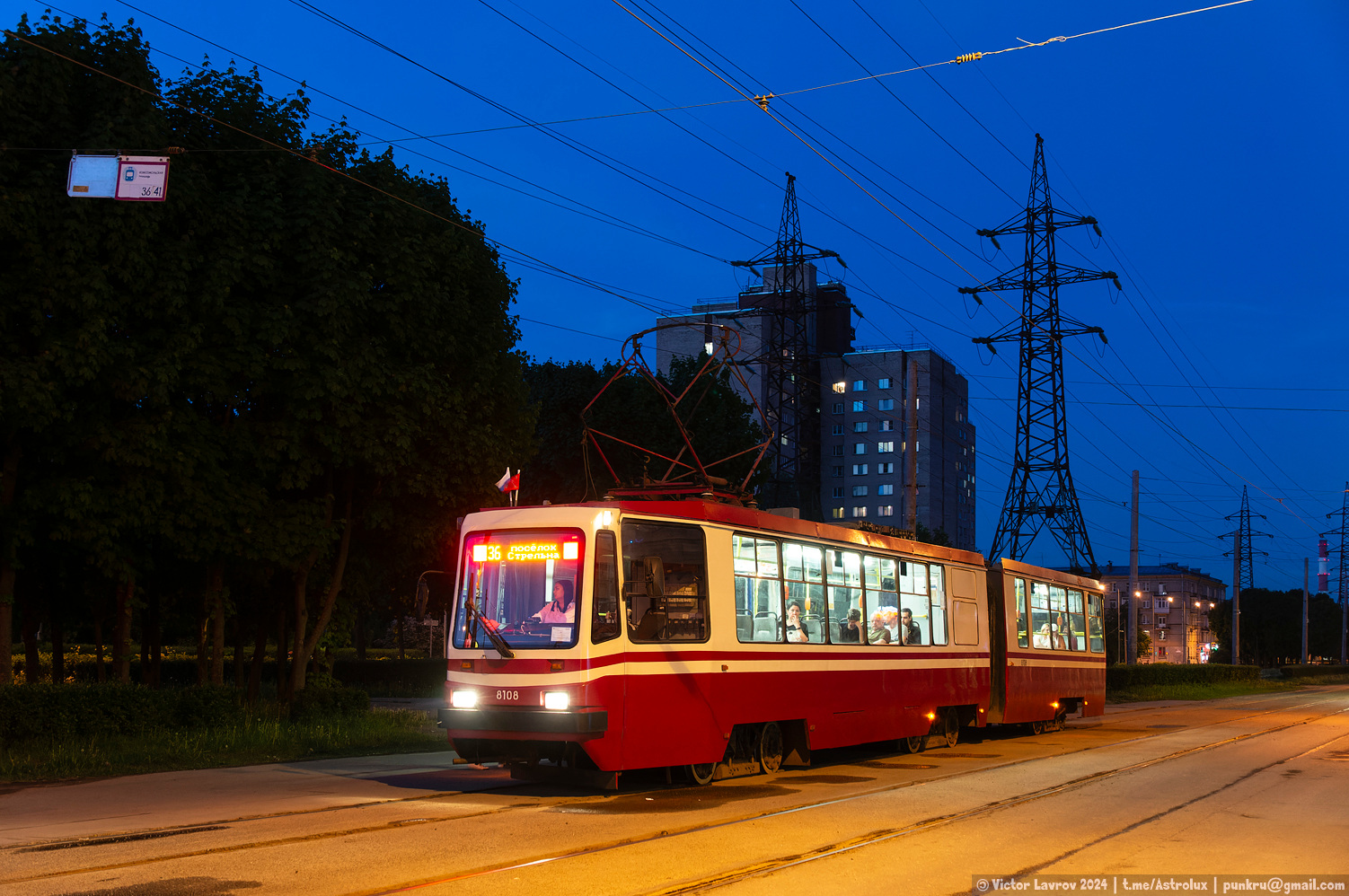 Санкт-Петербург, 71-147К (ЛВС-97К) № 8108