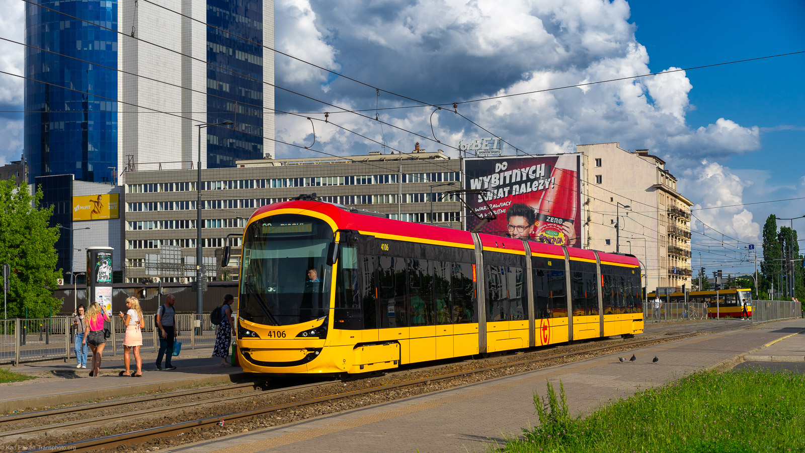 Варшава, Hyundai Rotem 141N № 4106