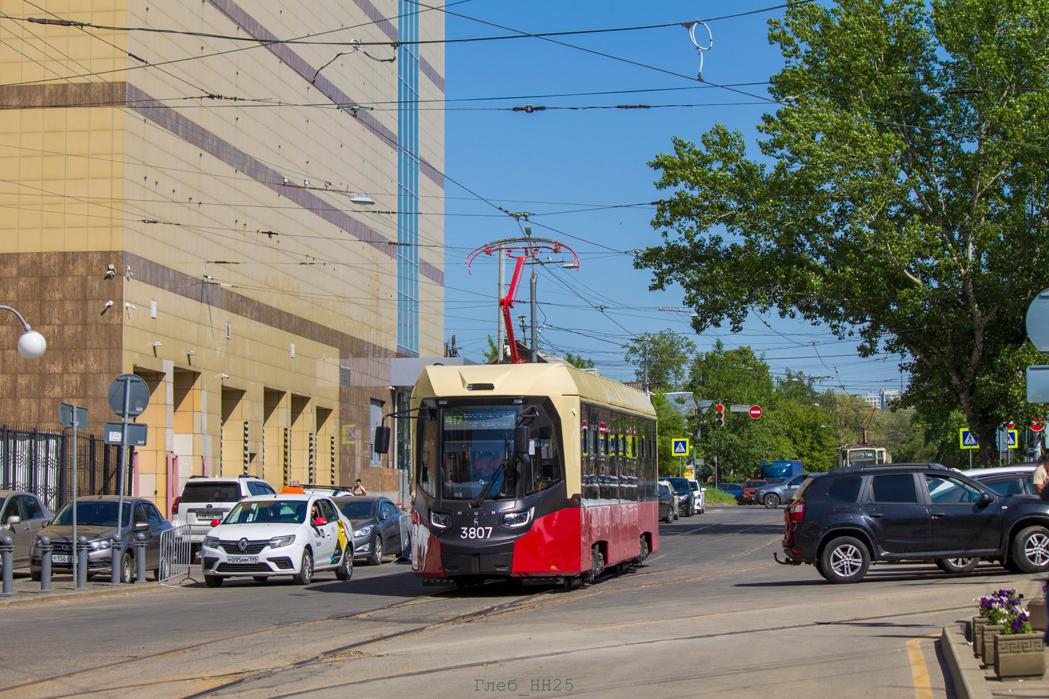 Нижний Новгород, БКМ Т811 «МиНиН» № 3807 Нижний Новгород, БКМ Т811 «МиНиН» № 3807