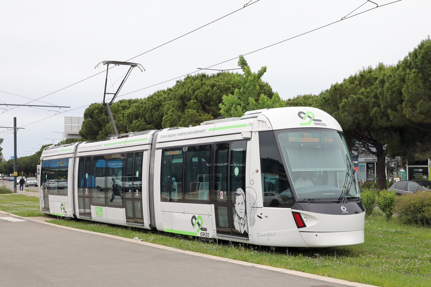Авиньон, Alstom Citadis 205 № 104