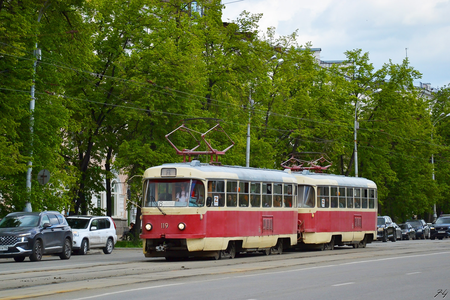 Екатеринбург, Tatra T3SU (двухдверная) № 119