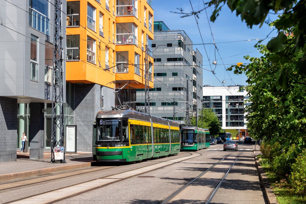 Хельсинки — Эспоо, Škoda ForCity Smart Artic MLNRV3 № 412