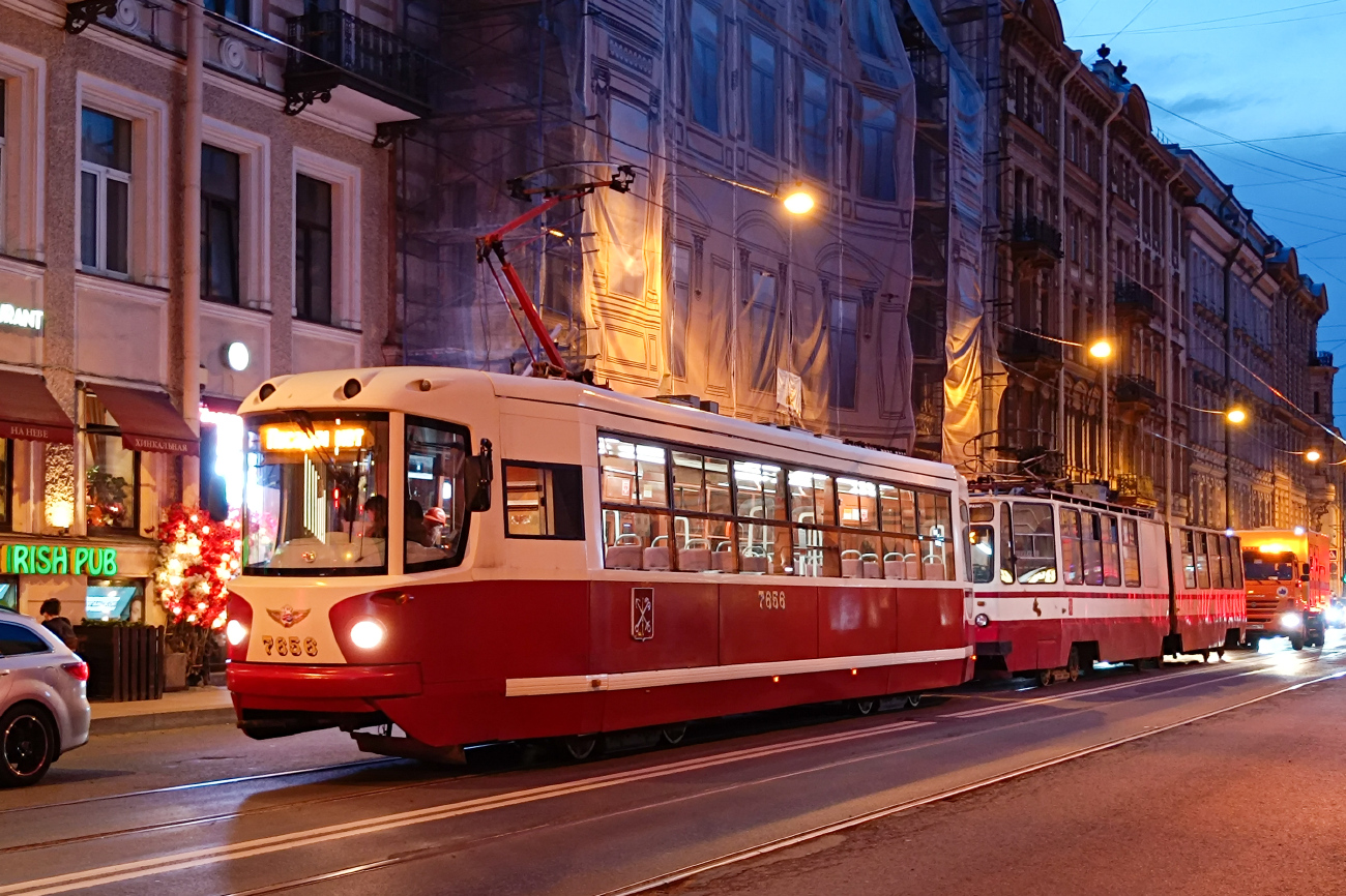 Санкт-Петербург, ЛМ-68М2 (мод. СПб ГЭТ) № 7656