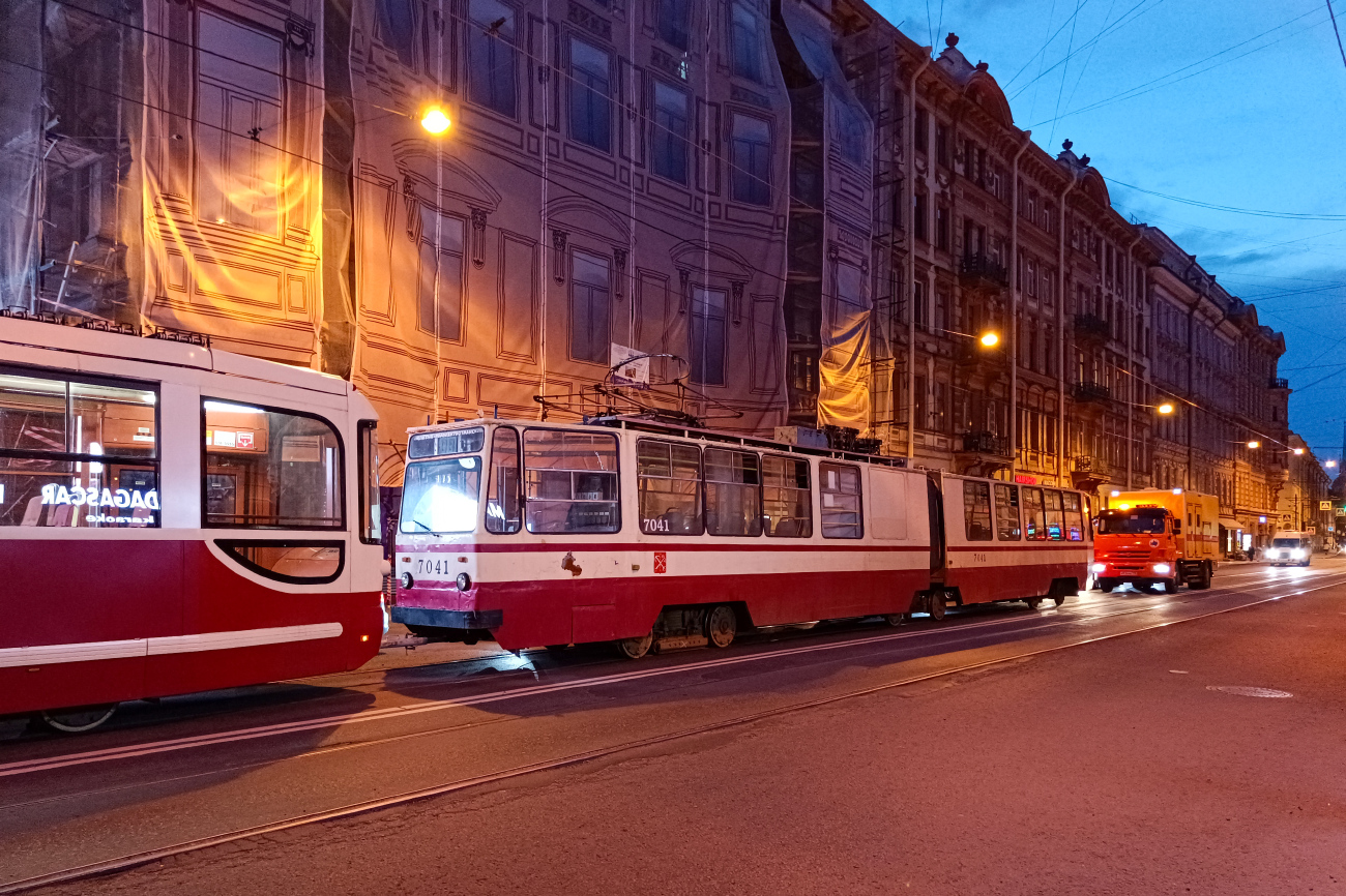 Санкт-Петербург, ЛВС-86К № 7041