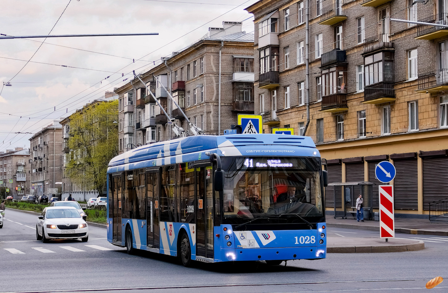 Санкт-Петербург, Тролза-5265.08 «Мегаполис» № 1028