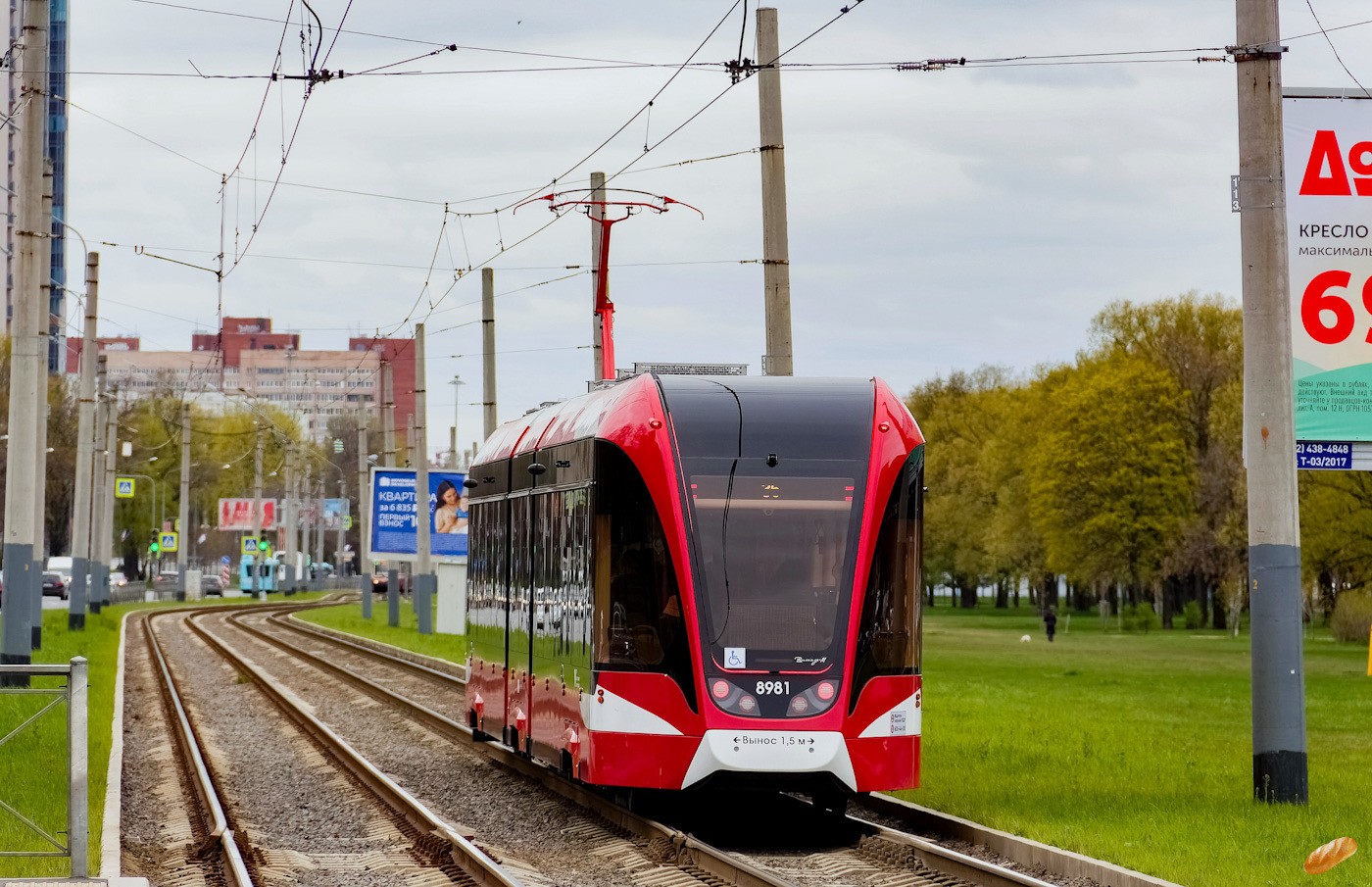 Санкт-Петербург, 71-931М «Витязь-М» № 8981