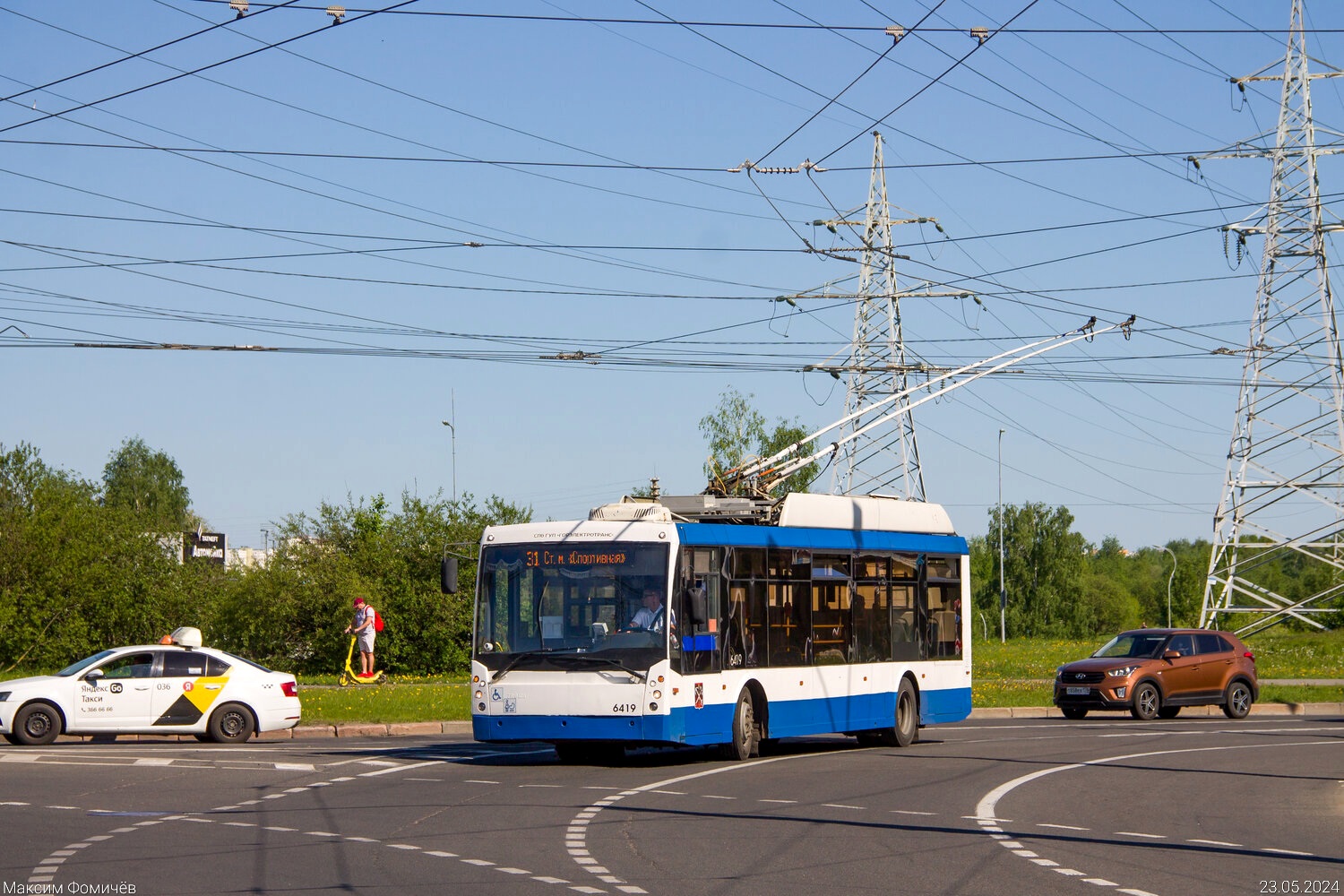 Saint-Petersburg, Trolza-5265.00 “Megapolis” č. 6419