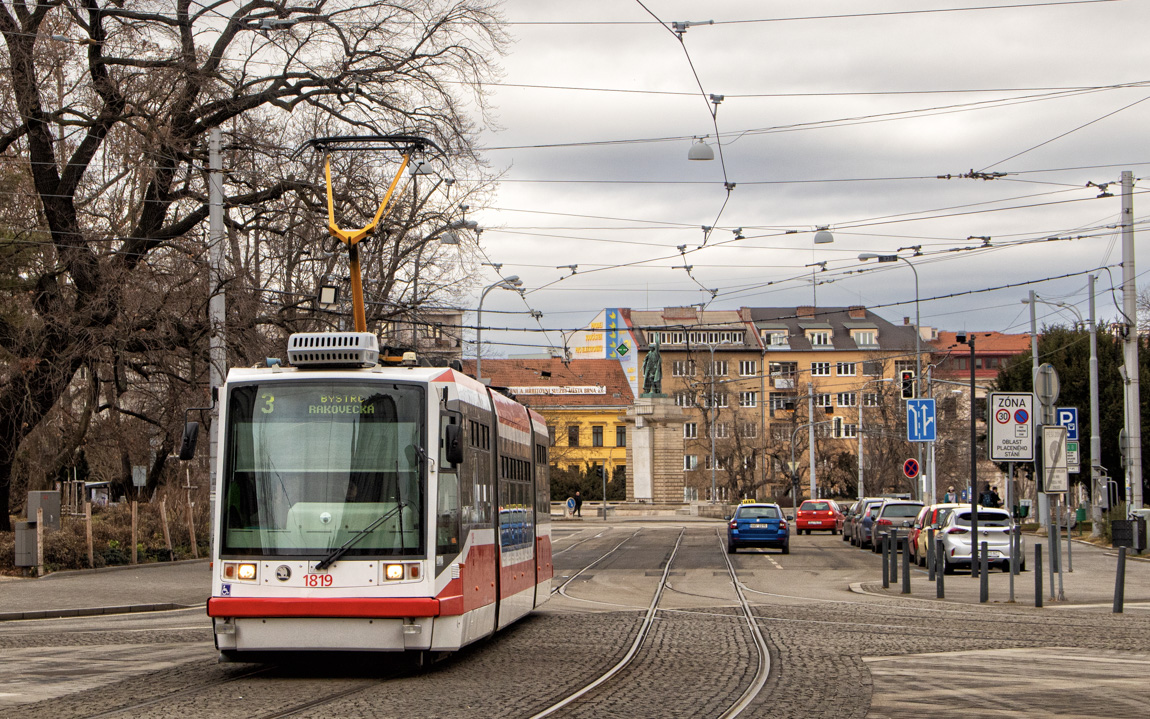 Брно, Škoda 03T6 Anitra № 1819