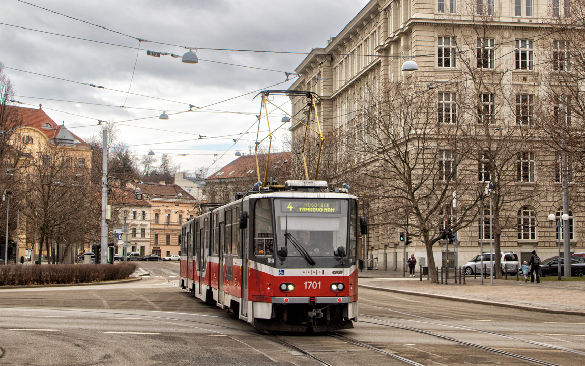 Брно, Tatra KT8D5R.N2 № 1701
